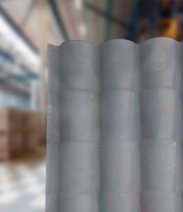 Calamina plástica de fibra de vidrio - tipo teja española