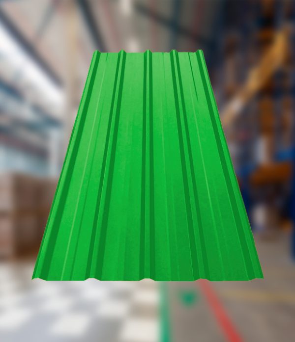 Calamina plástica de fibra de vidrio trapezoidal