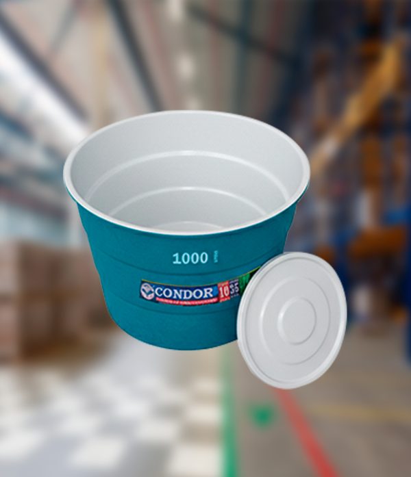 tanque de 1.000 litros 1 Tanque de agua de fibra de vidrio de 1000 litros