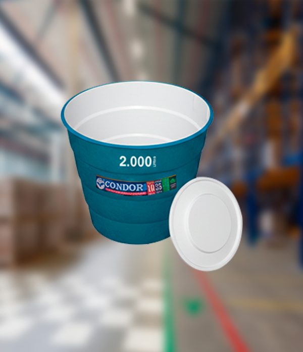 Tanque de agua de fibra de vidrio de 2000 litros